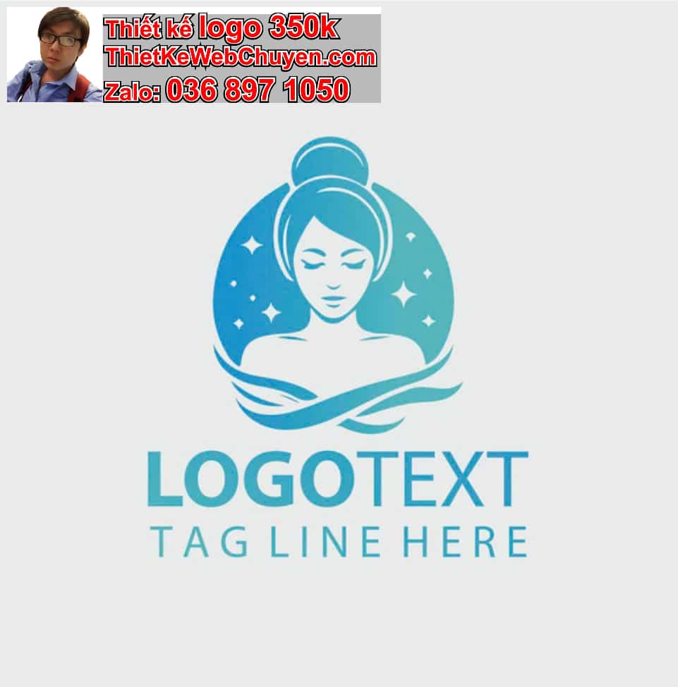 Thiết kế logo online Mỹ phẩm Hàn Quốc