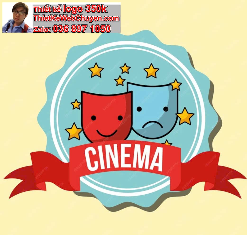 Thiết kế logo online Trang review phim sách