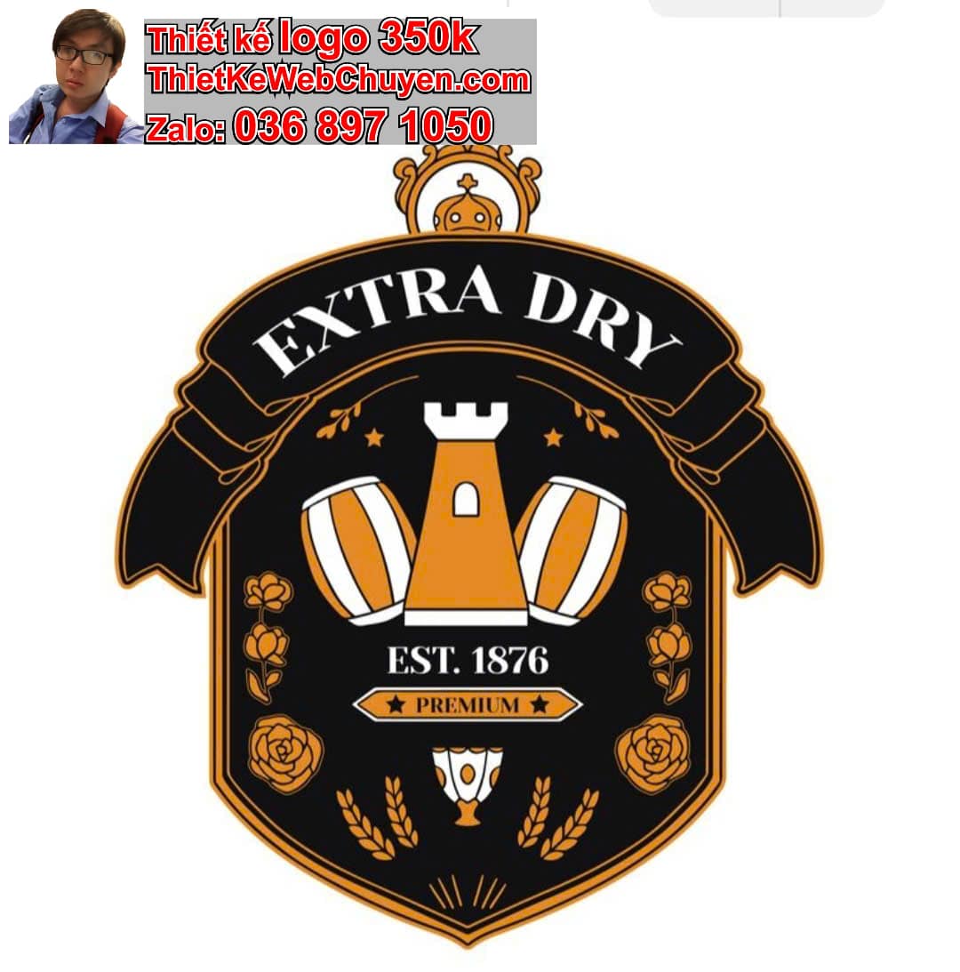 Thiết kế logo online badge giá rẻ