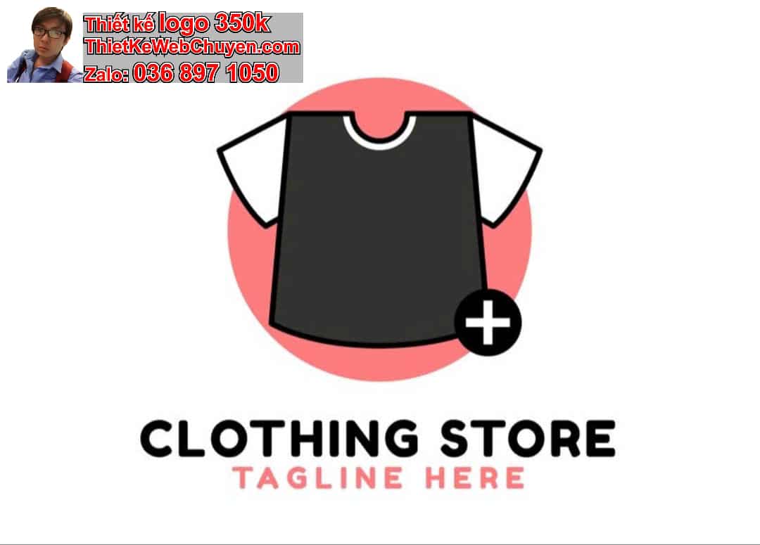 Thiết kế logo online bán Áo thun áo ba lỗ