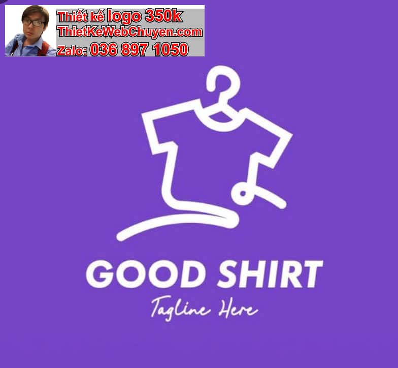 Thiết kế logo online bán Áo thun áo ba lỗ