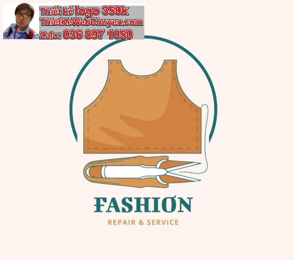 Thiết kế logo online bán Áo thun áo ba lỗ