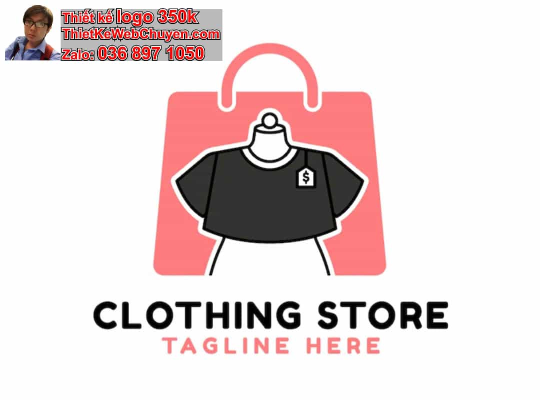 Thiết kế logo online bán Áo thun áo ba lỗ