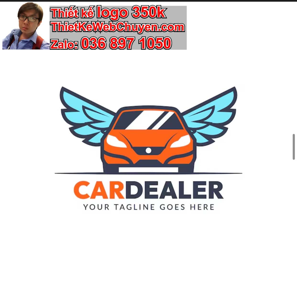 Thiết kế logo online bán Đồ chơi xe hơi xe máy