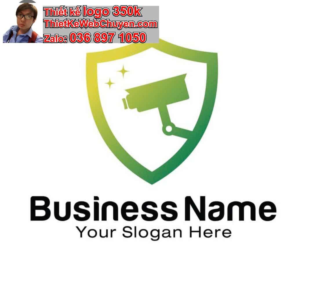 Thiết kế logo online bán camera thiết bị giám sát