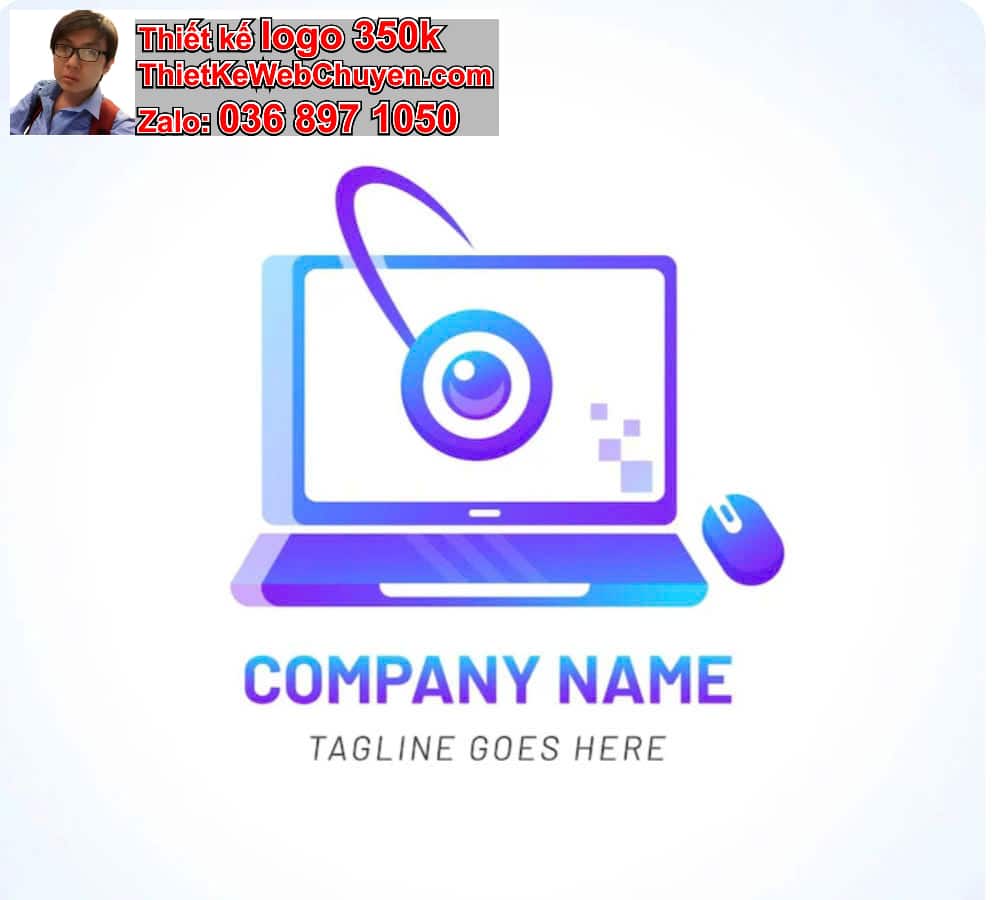Thiết kế logo online bán camera thiết bị giám sát