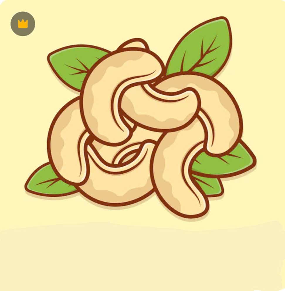 Thiết kế logo online bán hạt điều