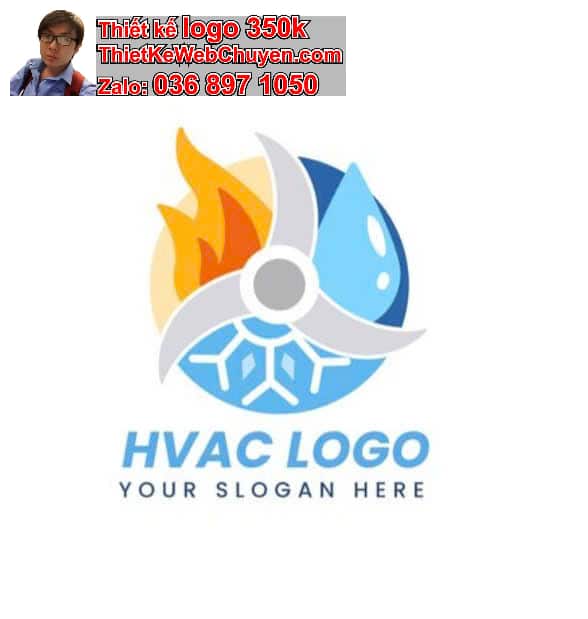 Thiết kế logo online bán máy lọc không khí