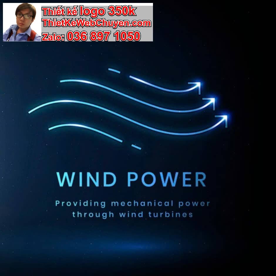 Thiết kế logo online bán máy lọc không khí