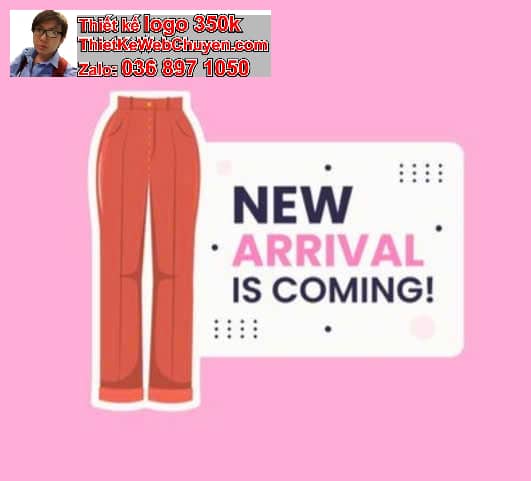 Thiết kế logo online bán quần dài quần âu