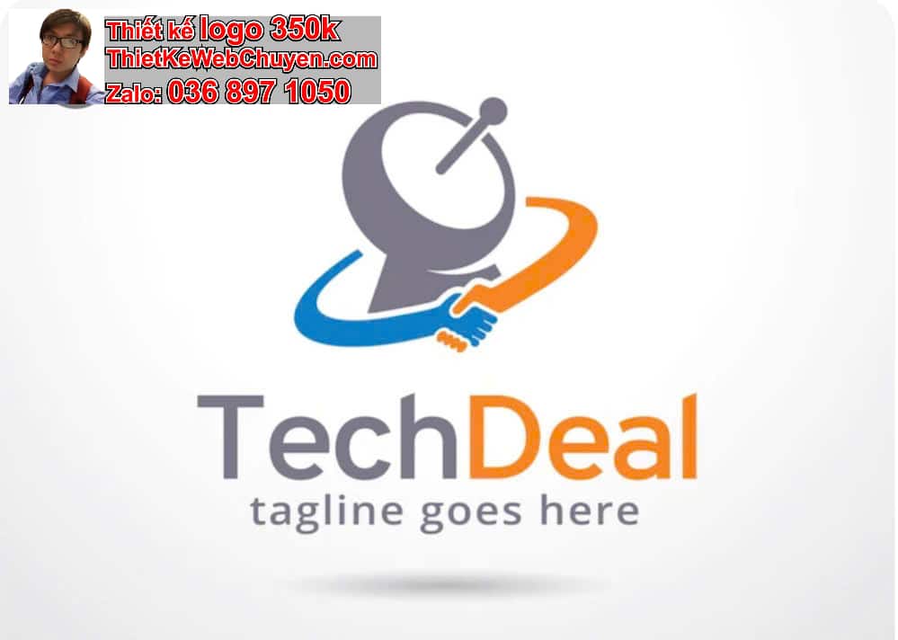 Thiết kế logo online bán thiết bị điện tử