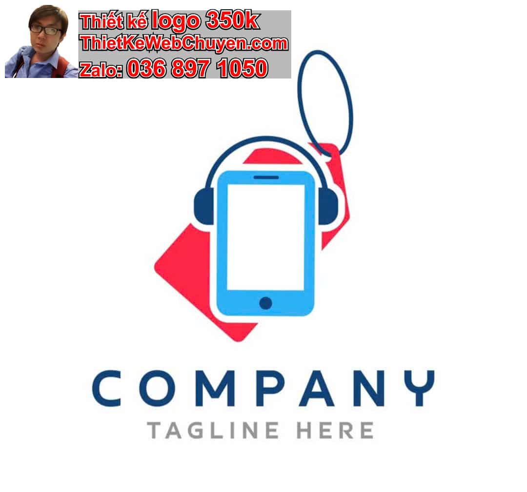 Thiết kế logo online bán thiết bị điện tử