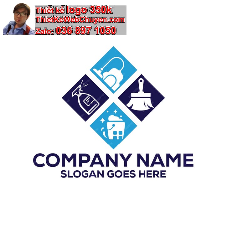 Thiết kế logo online bán thiết bị vệ sinh