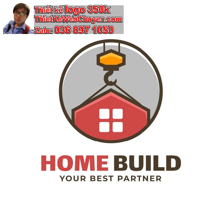 Thiết Kế Logo Online Bán Vật Liệu Xây Dựng VLXD