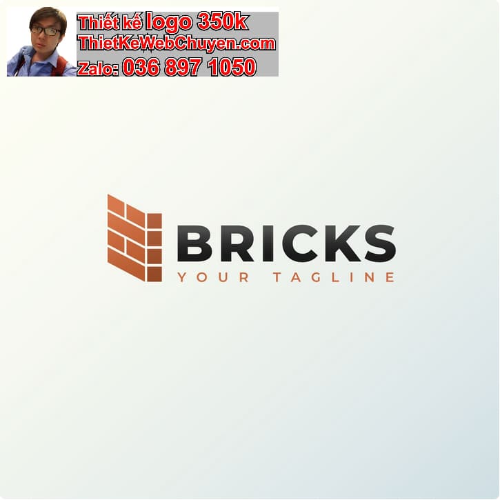 Thiết Kế Logo Online Bán Vật Liệu Xây Dựng VLXD