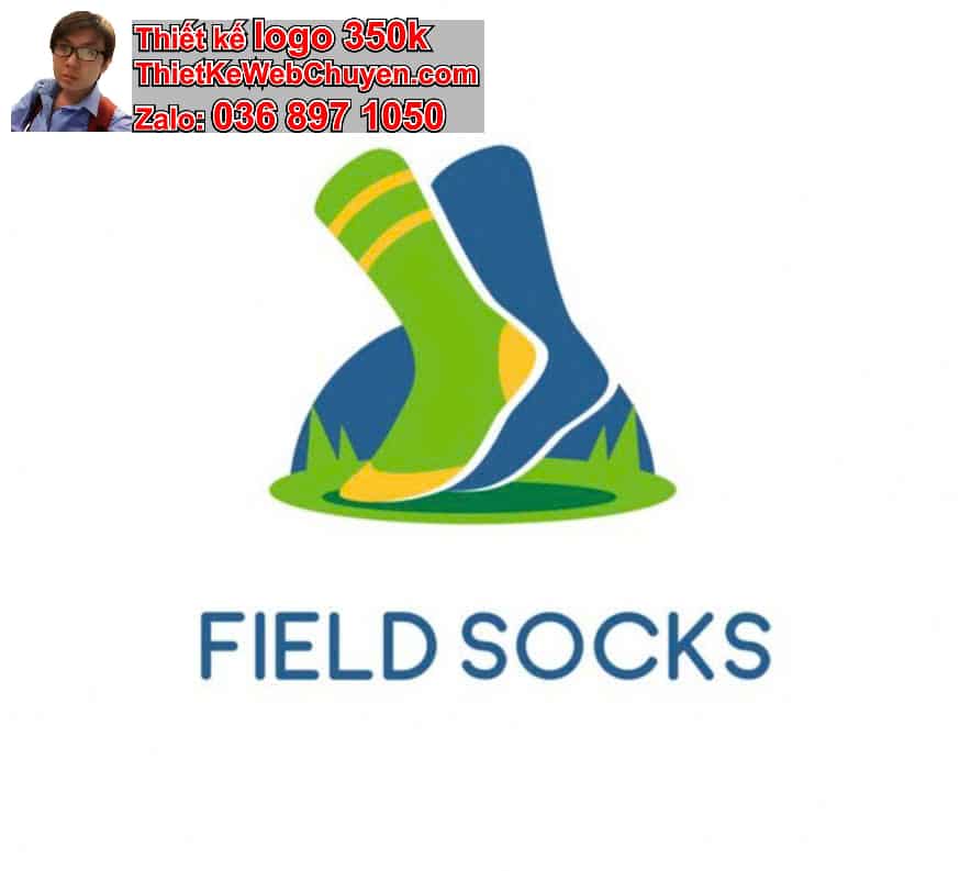 Thiết kế logo online bán vớ tất