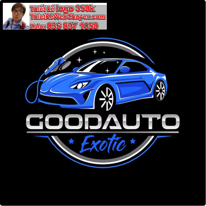 Thiết kế logo online bán xe oto Ford