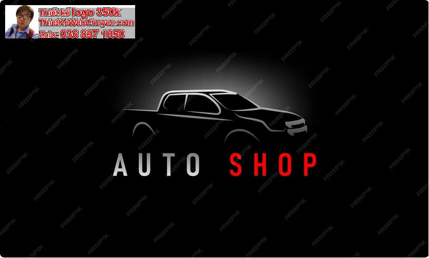 Thiết kế logo online bán xe oto Ford