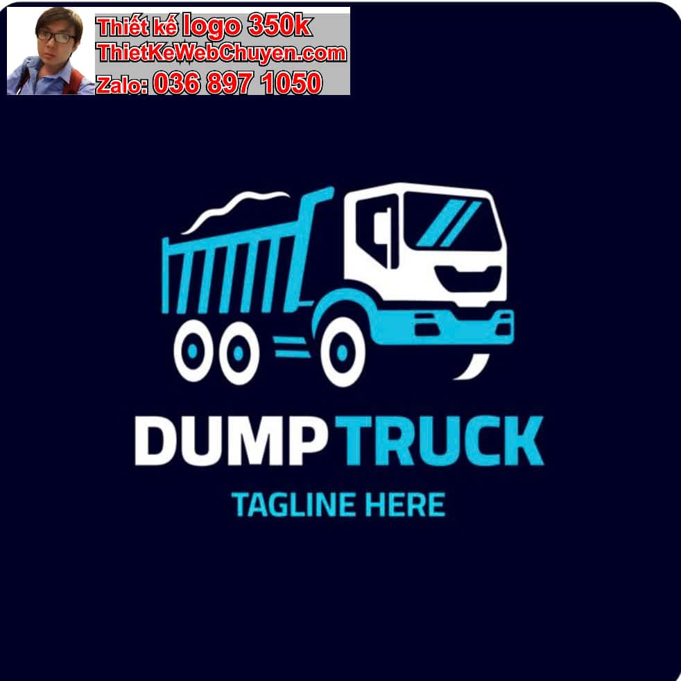 Thiết kế logo online bán xe tải 350k