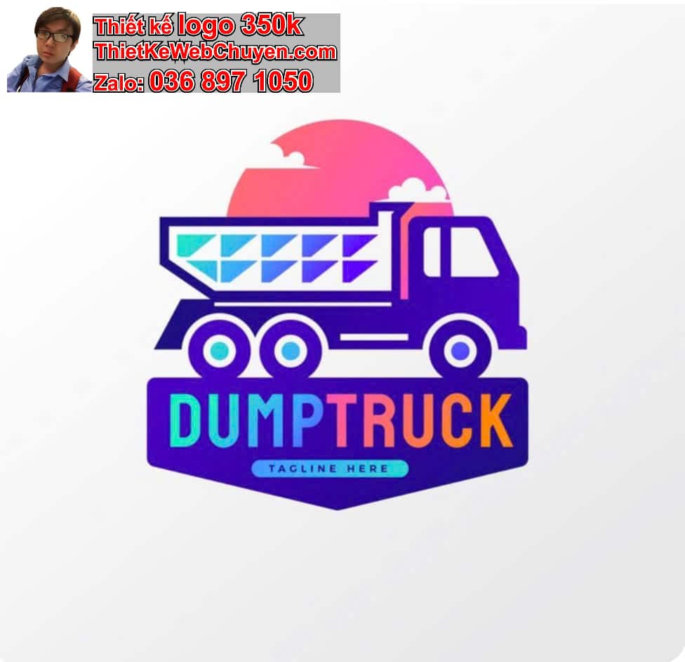 Thiết kế logo online bán xe tải