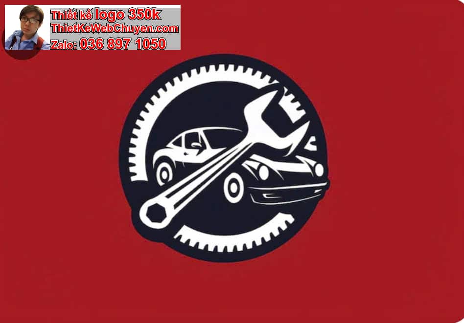 Thiết kế logo online chăm sóc và sửa chữa xe ô tô