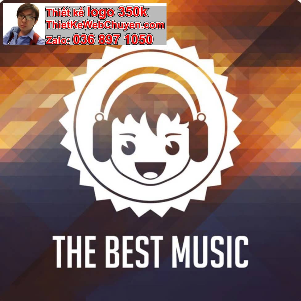 Thiết kế logo online cho thuê thiết bị âm thanh ánh sáng