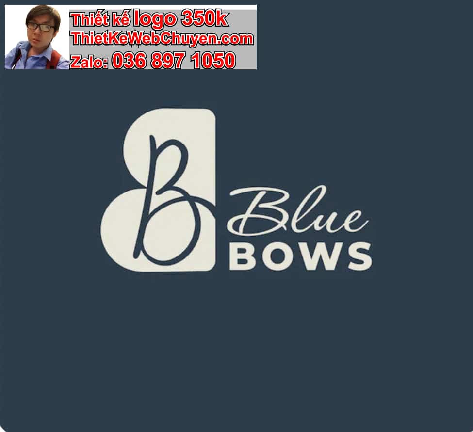 Thiết kế logo online chữ B cách điệu