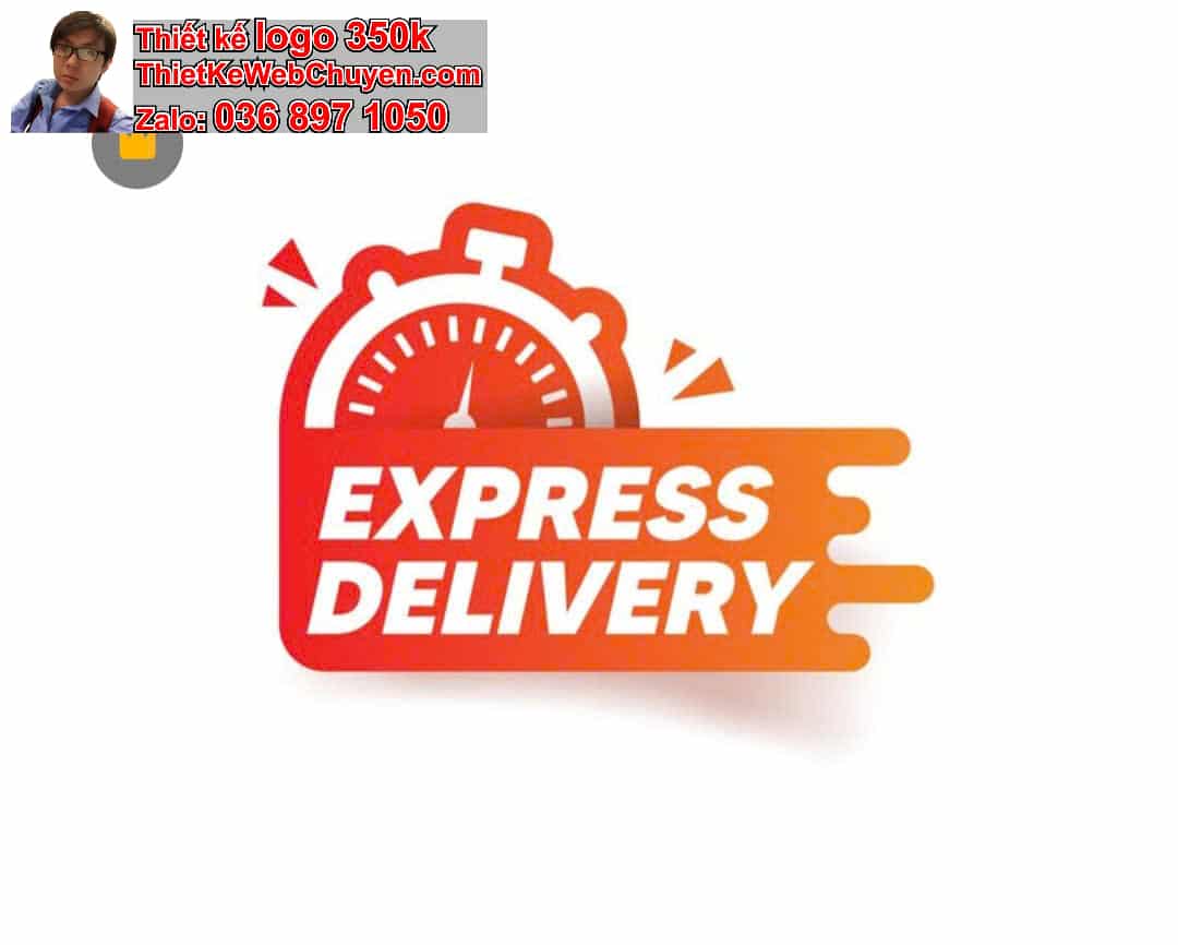 Thiết kế logo online chuyển phát nhanh