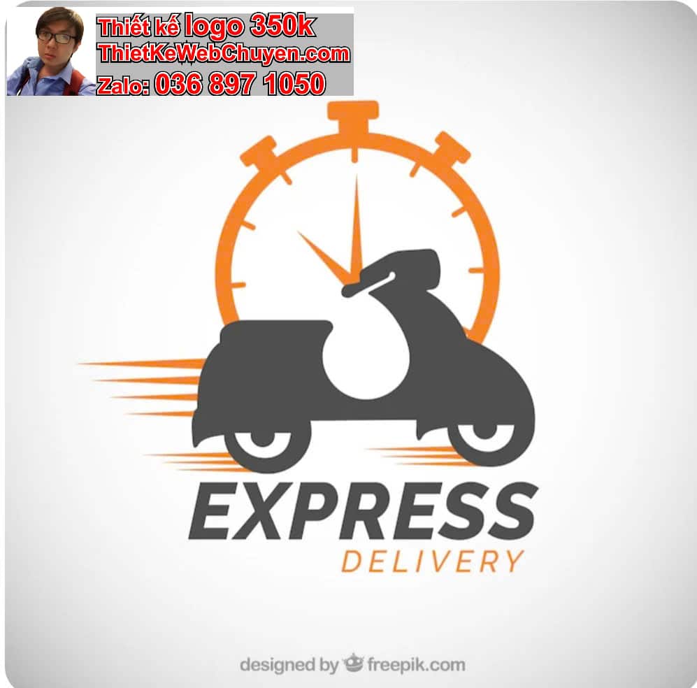 Thiết kế logo online chuyển phát nhanh
