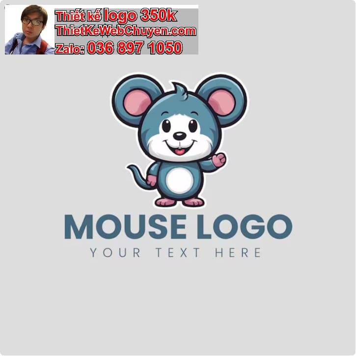 Thiết Kế Logo Online Con Chuột