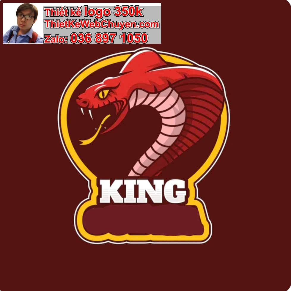 Thiết kế logo online con rắn