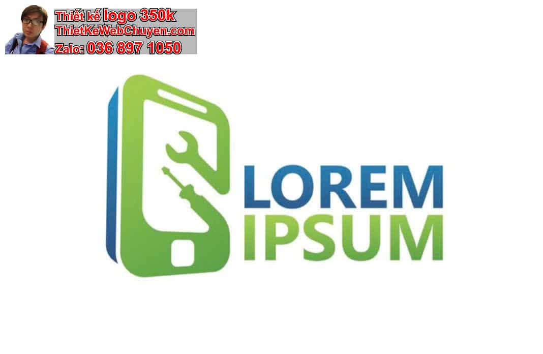 Thiết kế logo online dịch vụ Sửa điện thoại