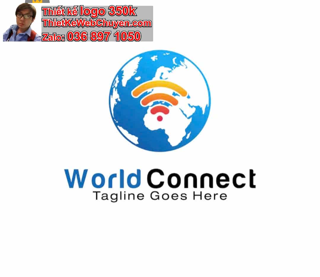 Thiết kế logo online dịch vụ viễn thông internet