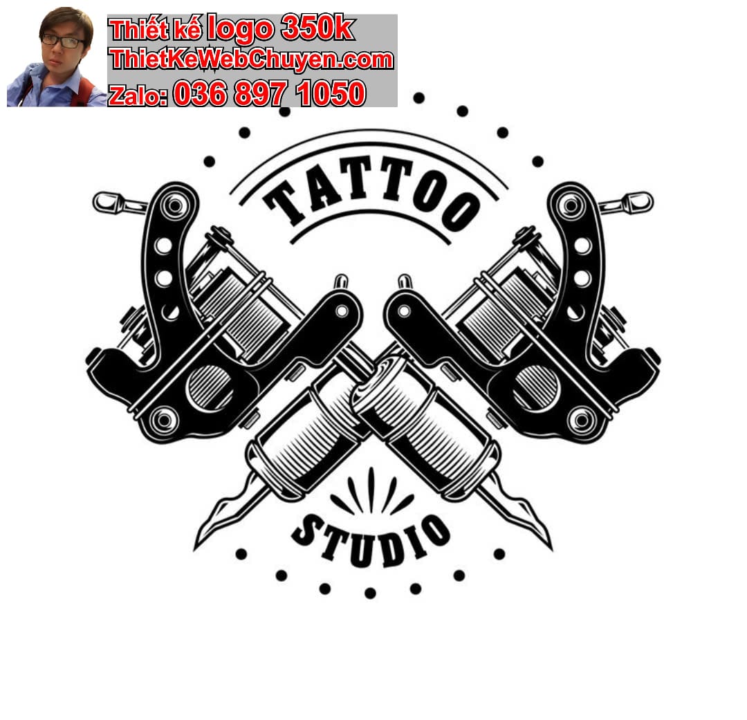 Thiết kế logo online dịch vụ xăm TATTOO