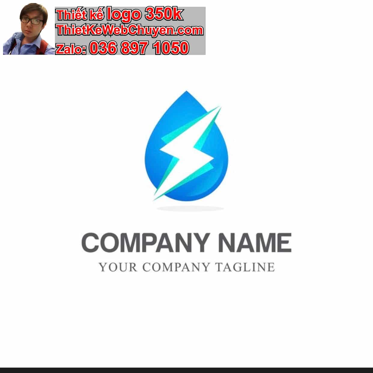 Thiết kế logo online điện nước