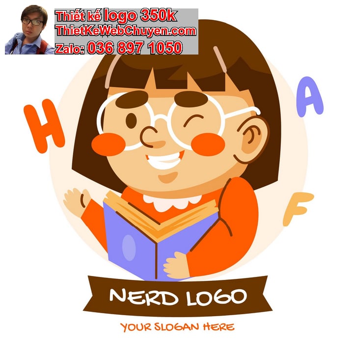 Thiết kế logo online đọc truyện tranh