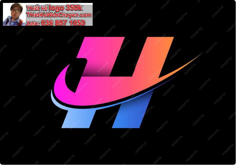 Thiết kế logo online họ Hoàng