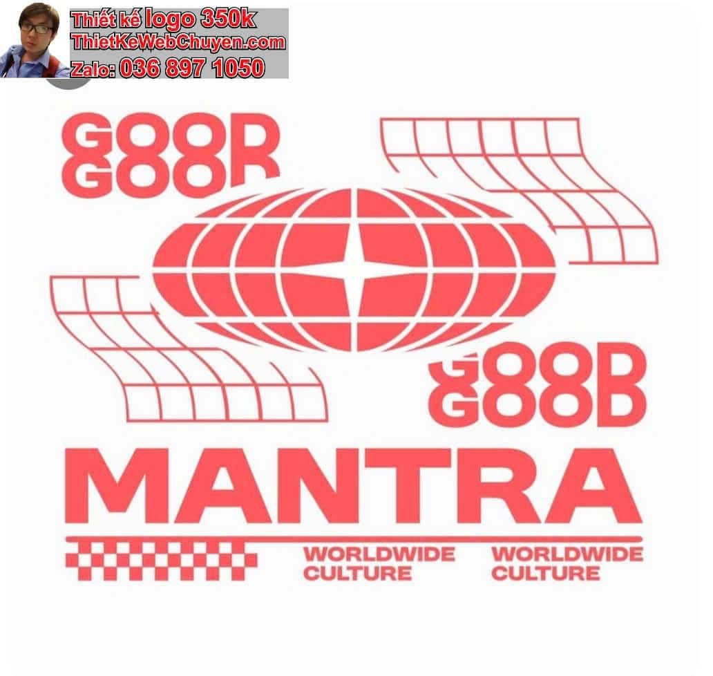 Thiết kế logo online lưới grid 