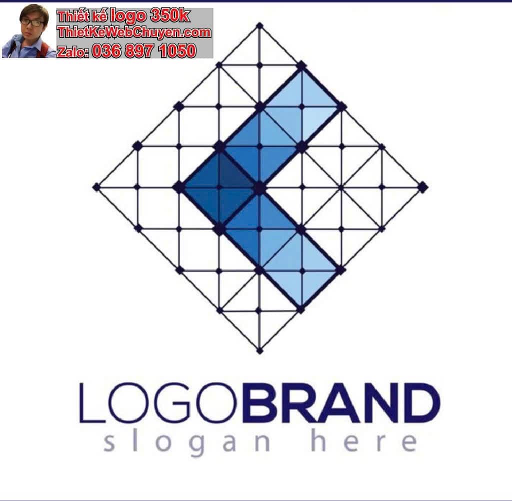 Thiết kế logo online lưới grid 