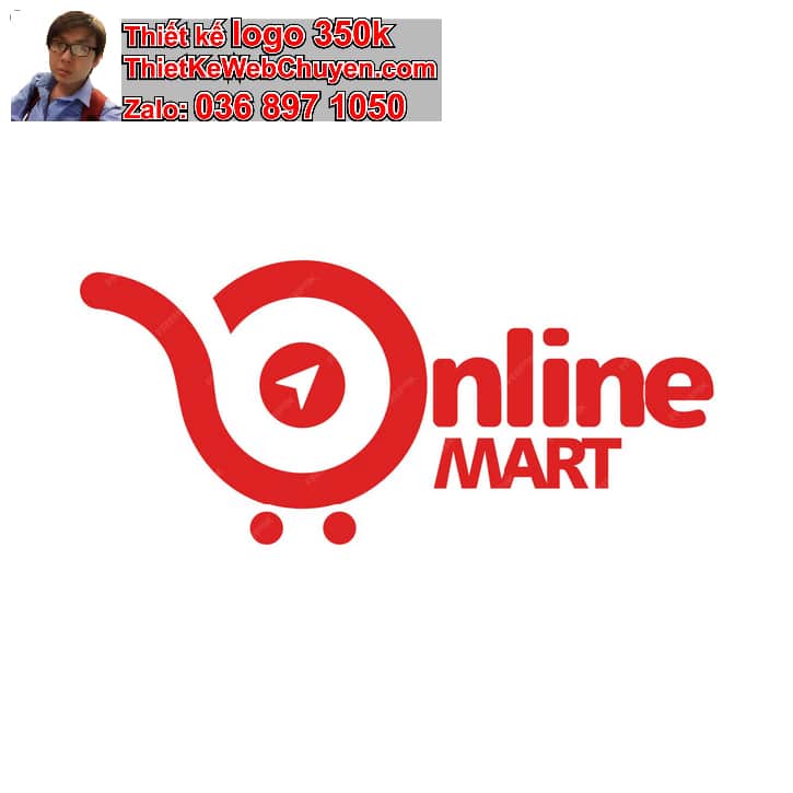 Thiết Kế Logo Online Màu Đỏ