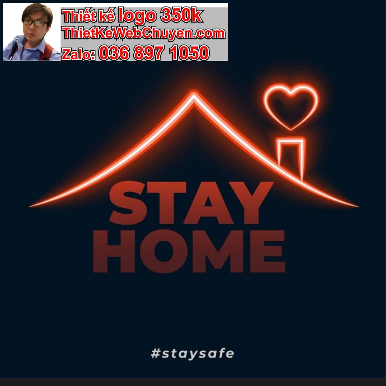 Thiết kế logo online ngôi nhà đẹp