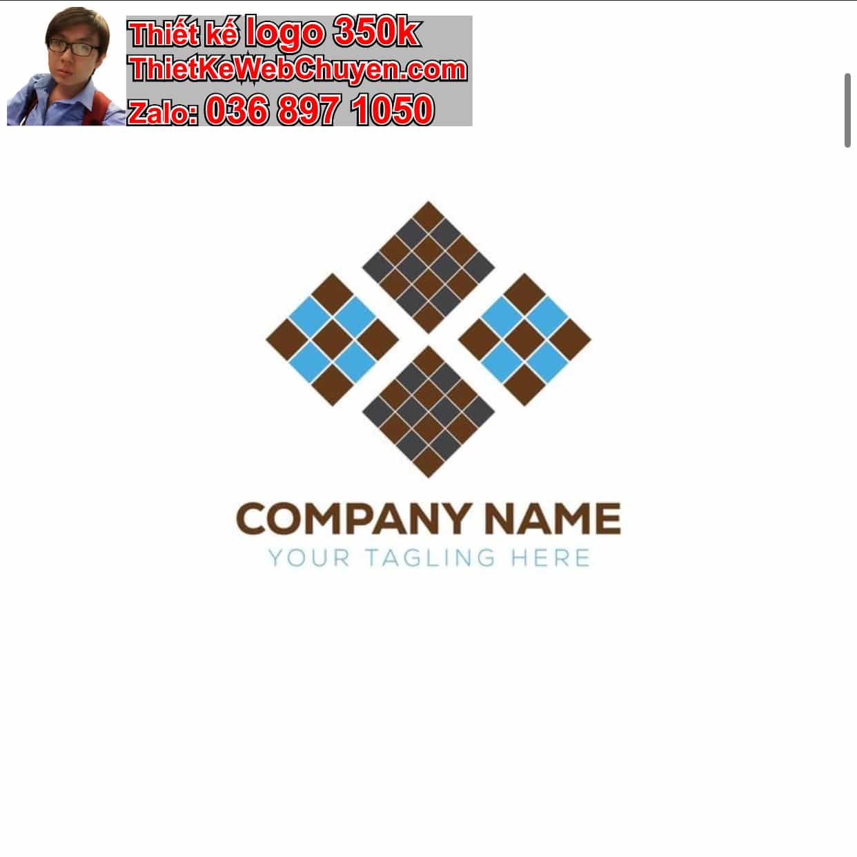 Thiết kế logo online online gạch đá ốp lát 