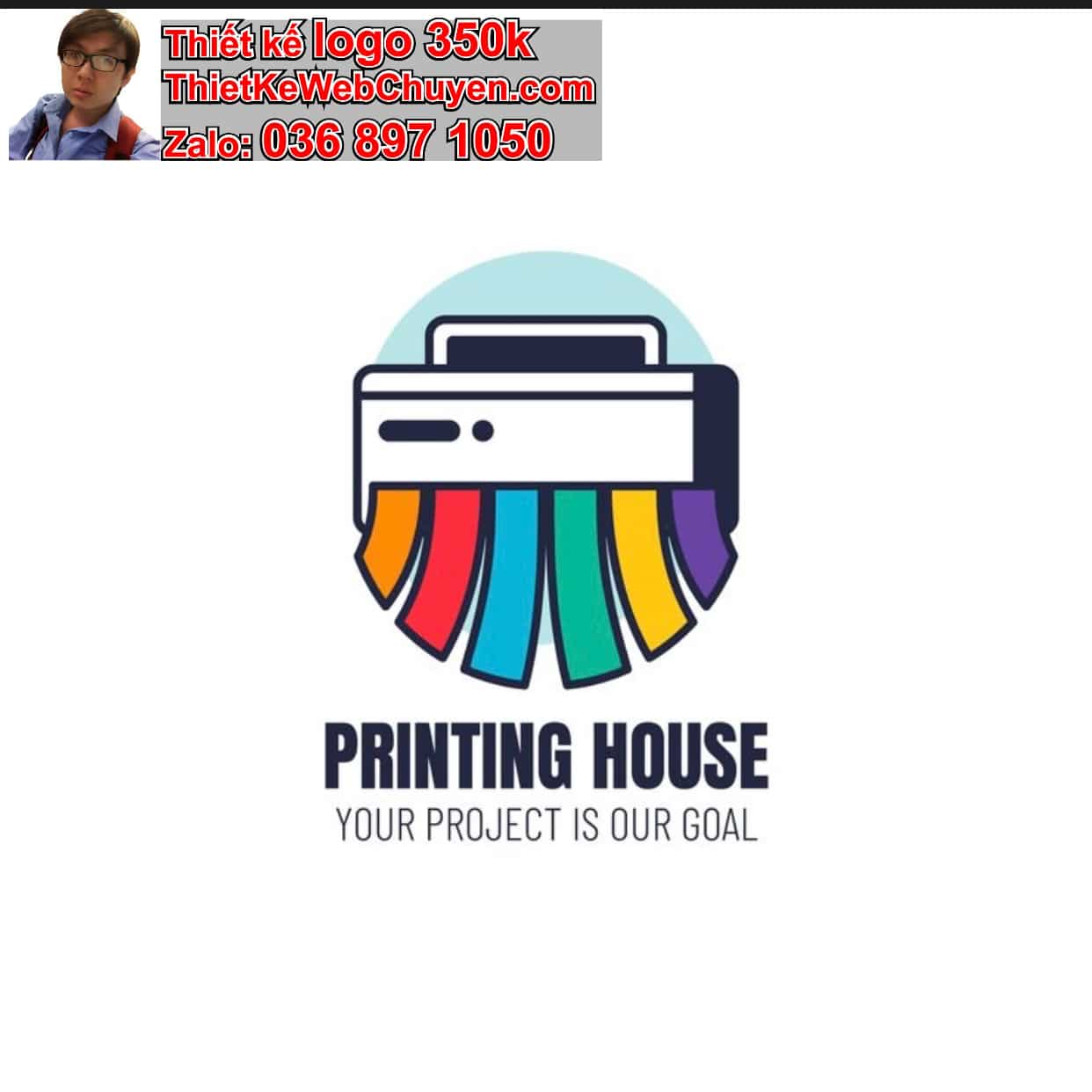 Thiết kế logo online xưởng in ấn