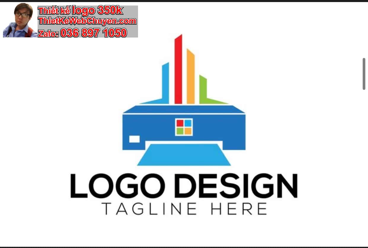 Thiết kế logo online xưởng in ấn