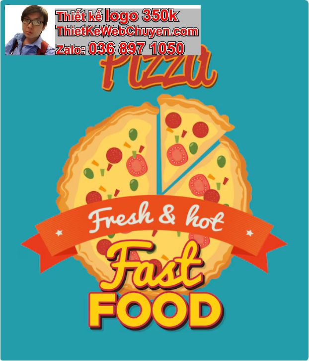 Thiết kế logo online pizza 