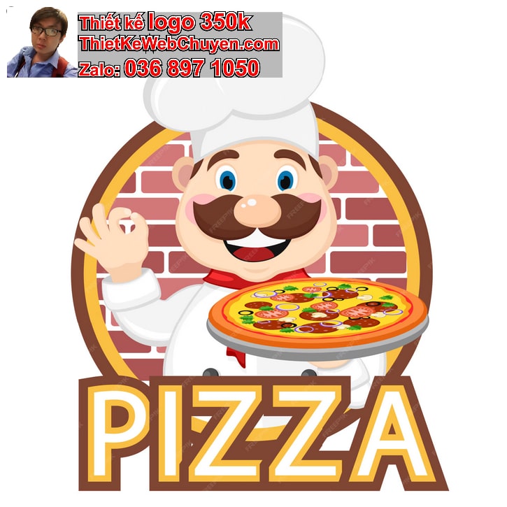 Thiết kế logo online pizza 