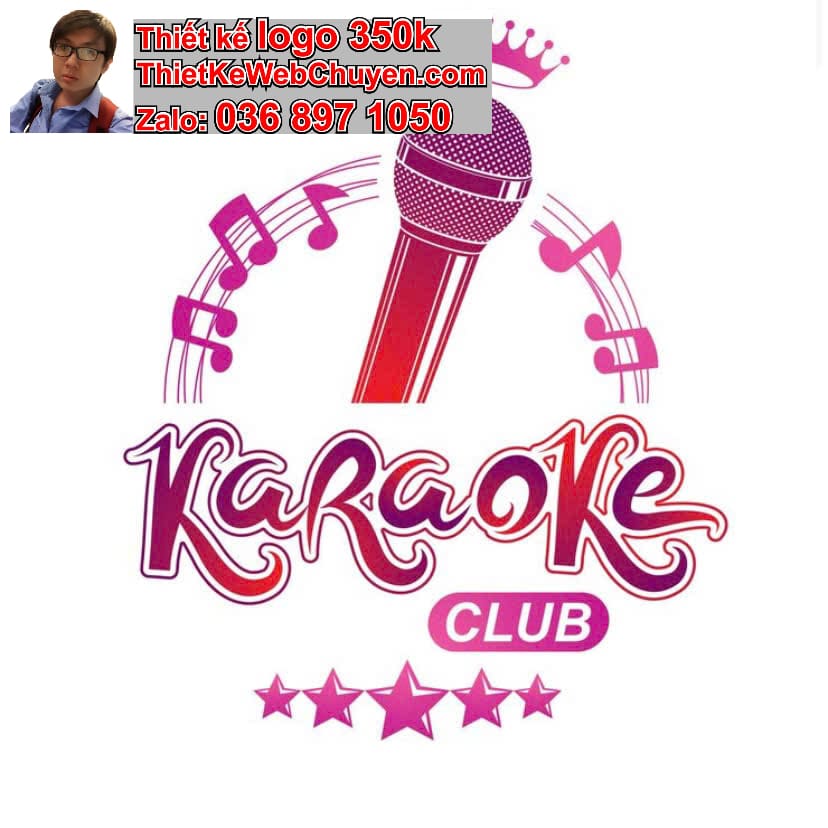 Thiết kế logo online quán karaoke 
