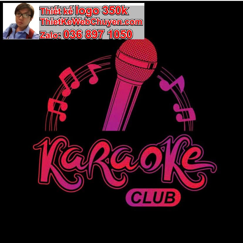 Thiết kế logo online quán karaoke 