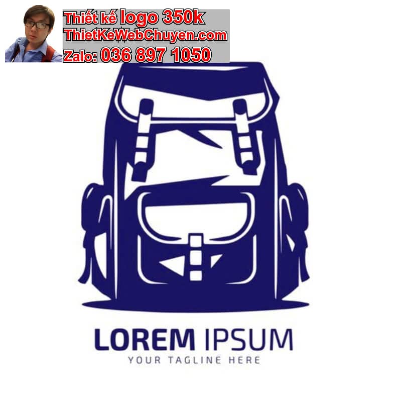 Thiết kế logo online shop bán balo