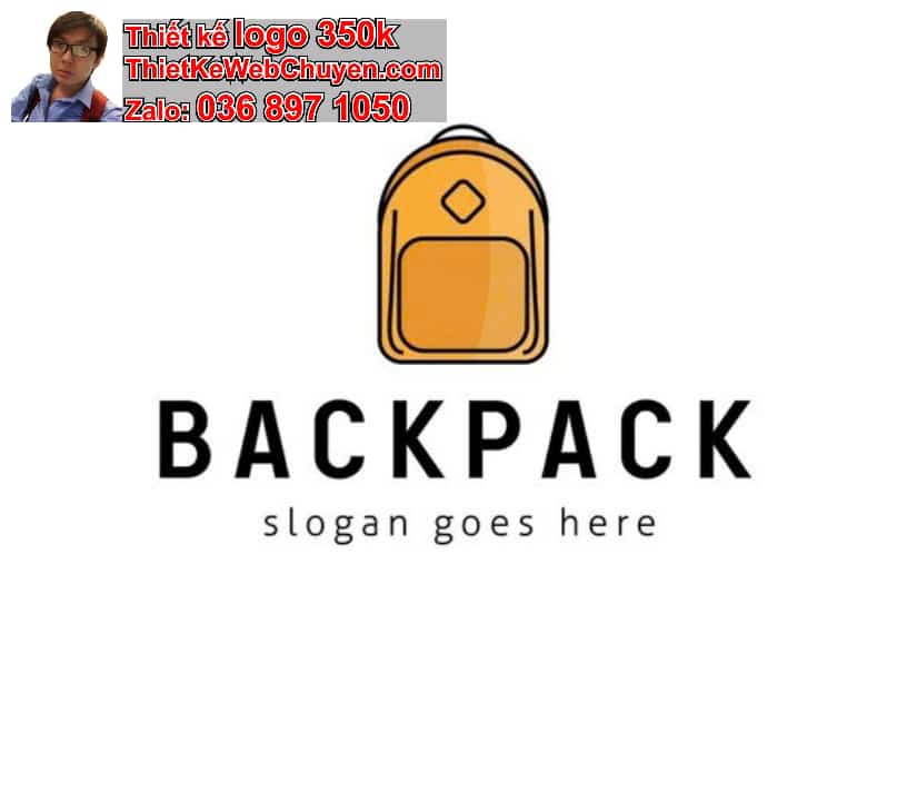 Thiết kế logo online shop bán balo